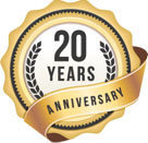 20th Anniversary Seal